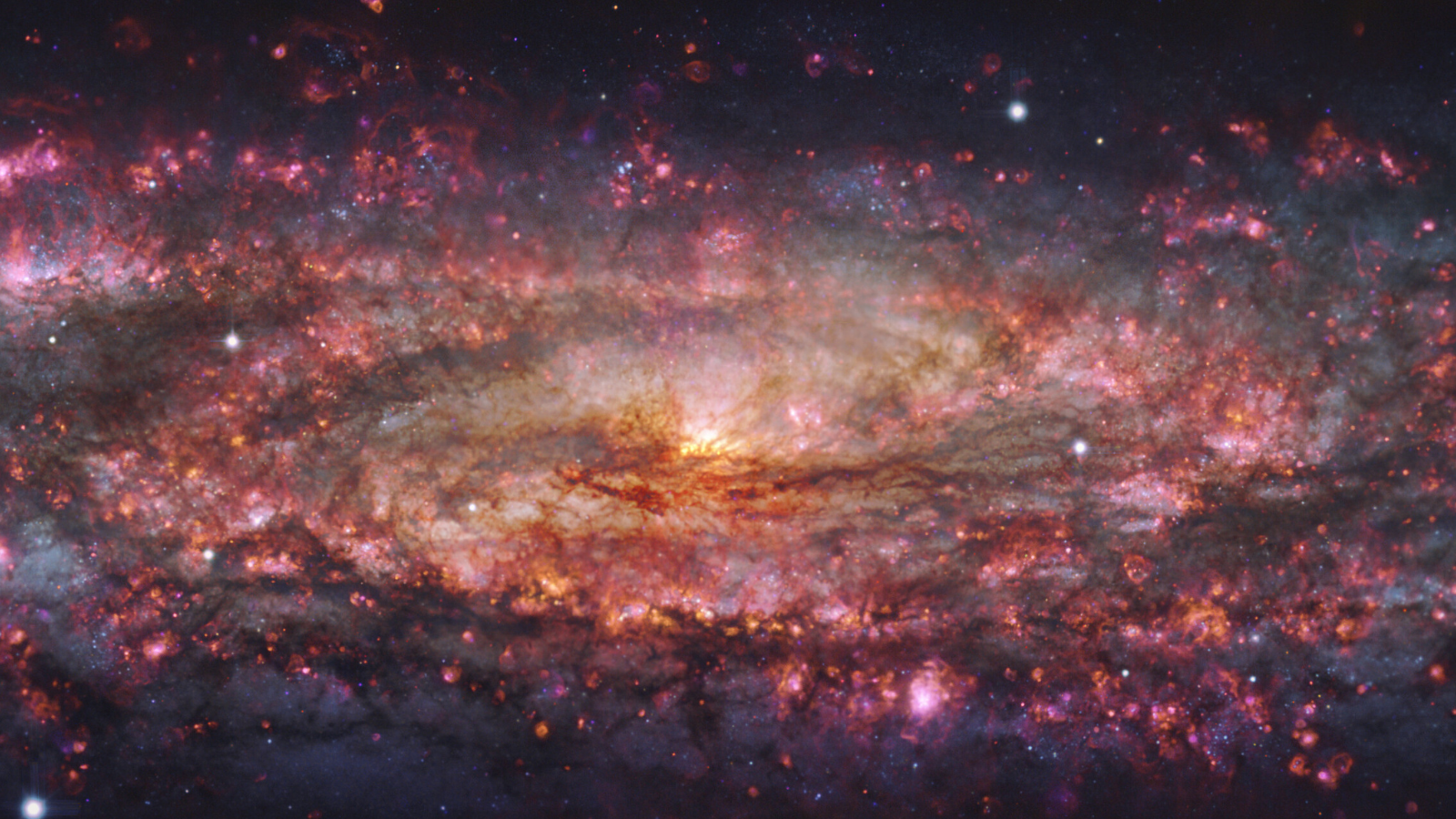 Astronomers capture the most intricate picture of a galaxy in a thousand colors ever seen (photo, video)