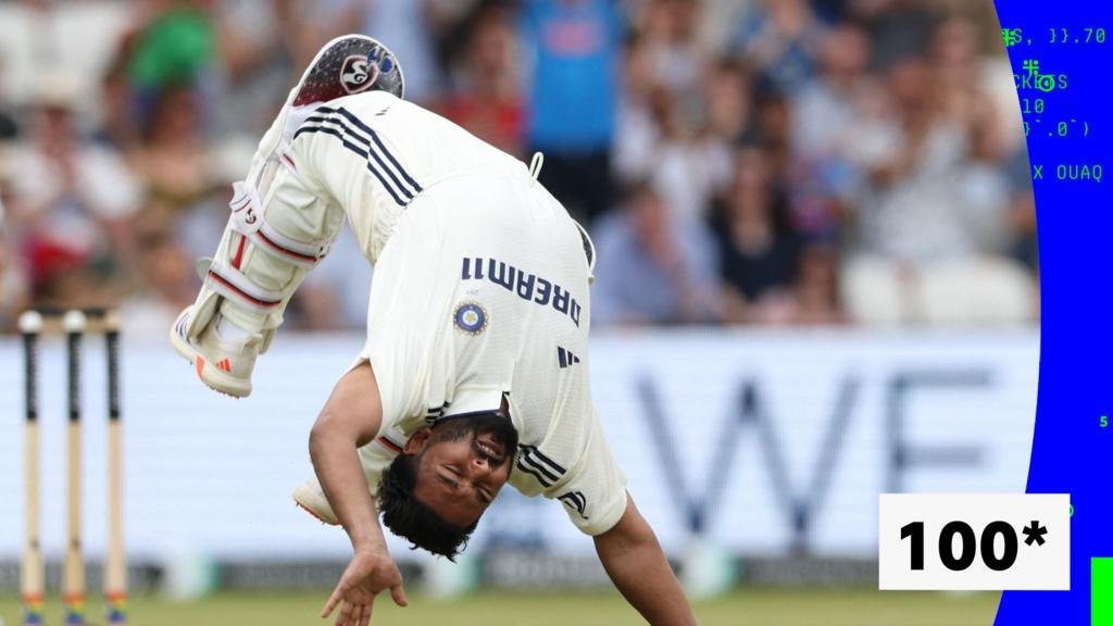 England vs India first Test: Rishabh Pant celebrates century with front flip