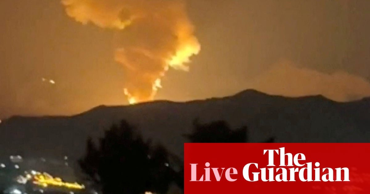 Israel-Iran conflict live: major explosion reported in Tehran as Israel says it targeted ‘centrifuge production’ site | Israel