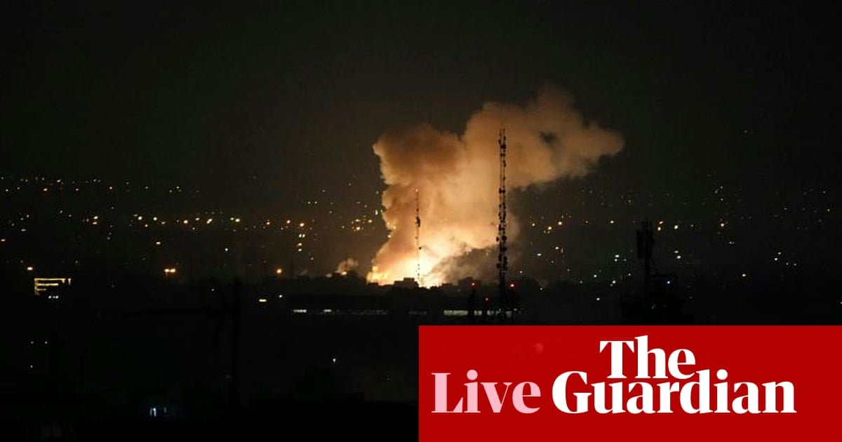 Israeli military says strikes hit dozens of targets in Iran, including nuclear sites – live | Iran
