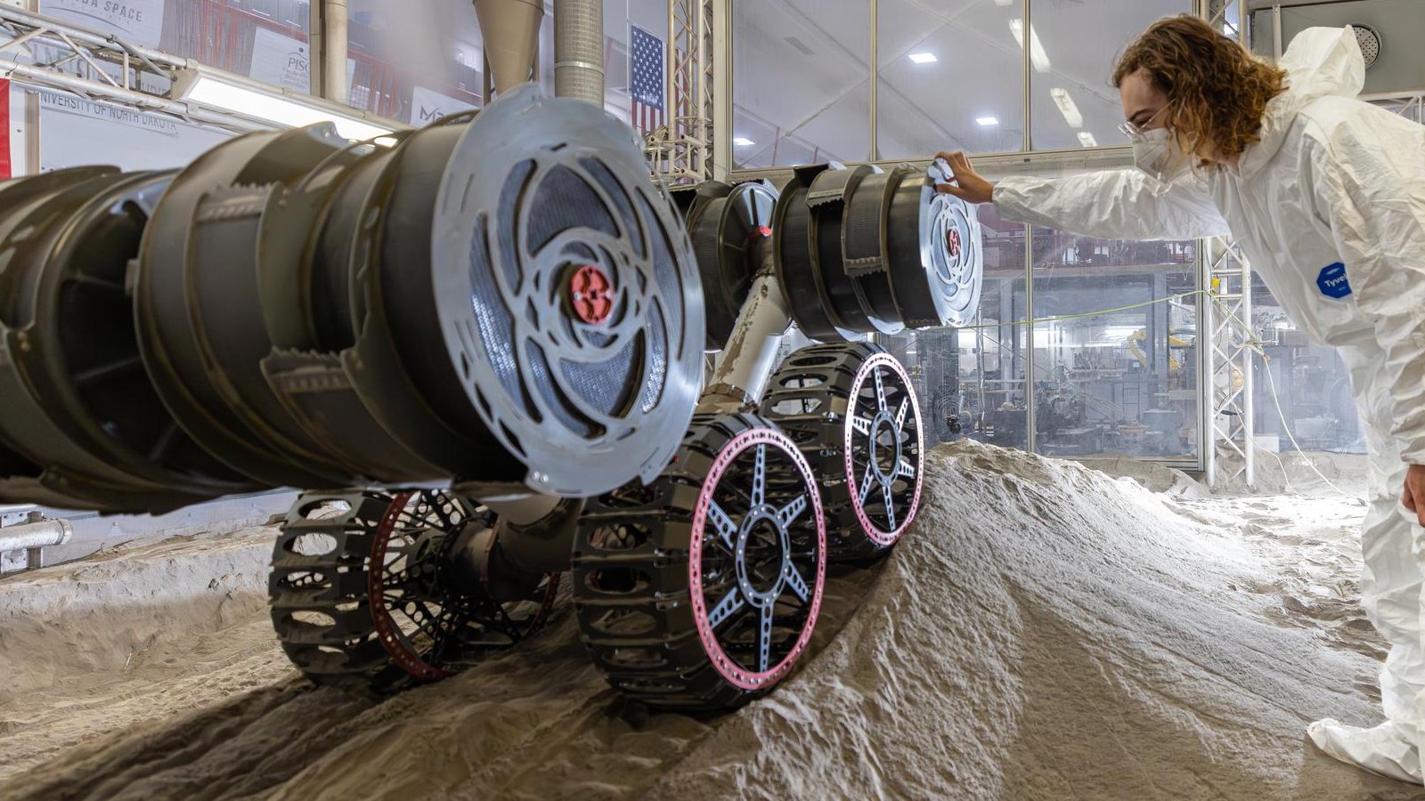 NASA robot digs up simulated moon rocks photo of the day for June 12, 2025
