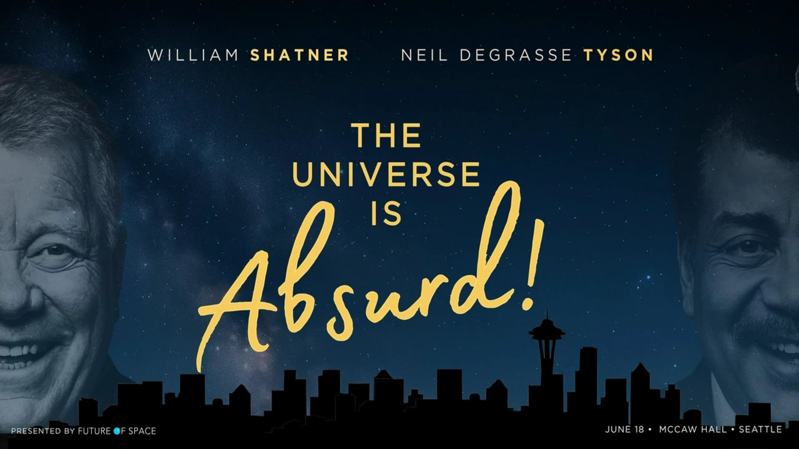 ‘Star Trek’ actor William Shatner and astrophysicist Neil deGrblocke team up in new space bromance show ‘The Universe Is Absurd’
