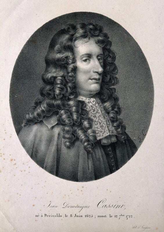 The birth of Giovanni Cassini