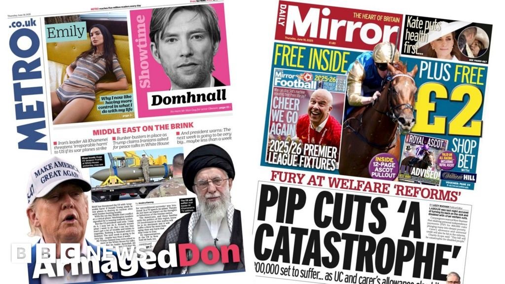 ‘Trump keeps world waiting’ and ‘ArmageDon’