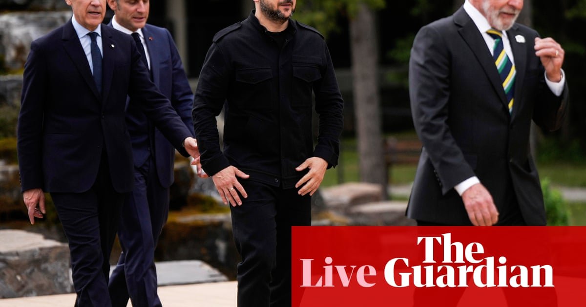 Ukraine and Europe in limbo after Trump sidelines Zelenskyy at G7 – Europe live | Ukraine