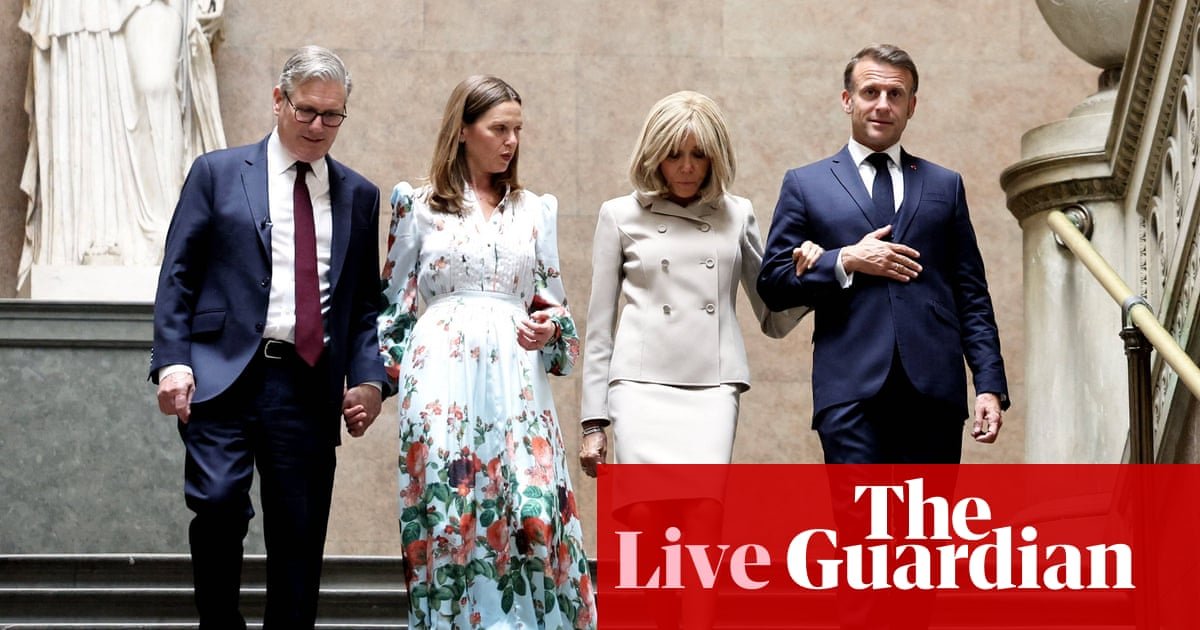 Macron suggests EU needs to be involved in finding solutions to illegal migration – UK politics live | Politics