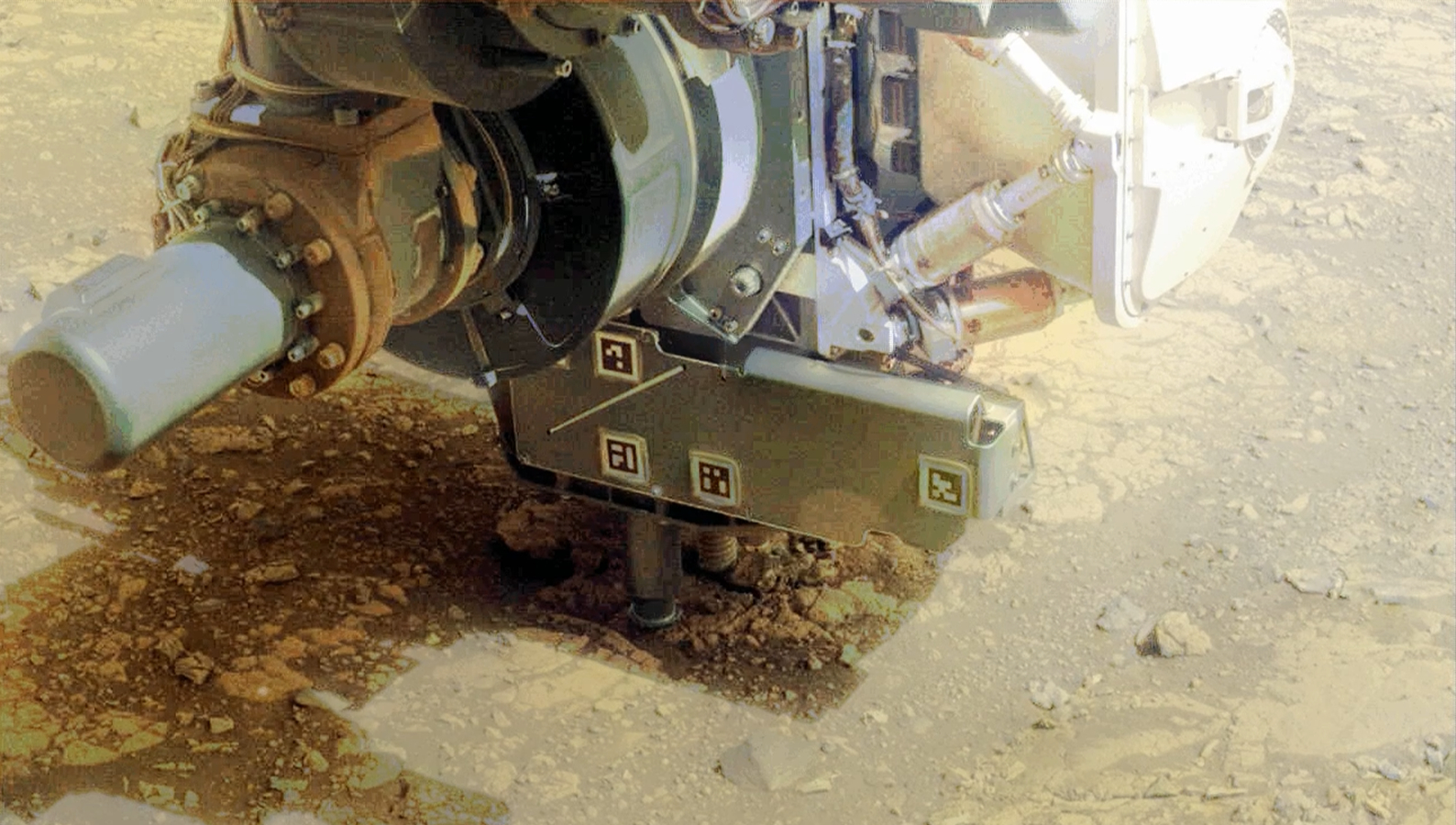 Was ancient Mars habitable? NASA’s Perseverance rover is grinding into a ‘weird, uncooperative’ rock to find out