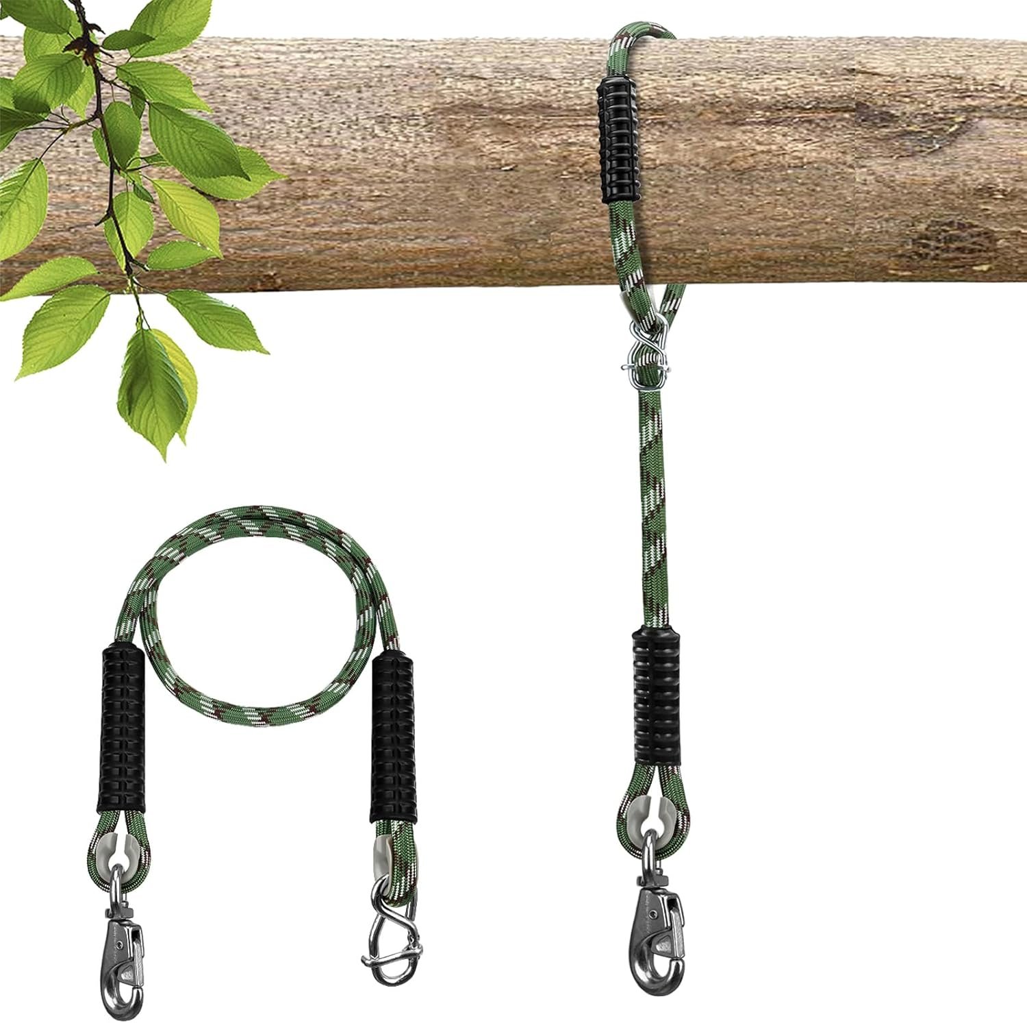 Adjustable Hammock Tree Straps Heavy Duty Tree Swing Rope 3.9Ft(47″) 360° Rotation Tree Swings Hanging 1000lbs for Outdoor Swings Hammock Playground Set Accessories,1Pcs of Green Adjustable Hammock Tree Straps Heavy Duty Tree Swing Rope 3.9Ft(47″) 360° Rotation Tree Swings Hanging 1000lbs for Outdoor Swings Hammock Playground Set Accessories,1Pcs of Green