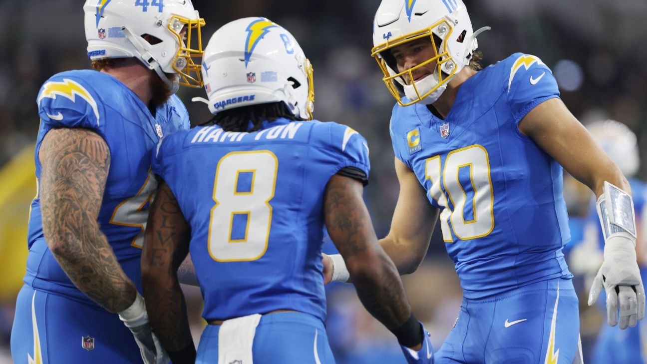Chargers pull ahead in OT to defeat Eagles in tight MNF win Chargers pull ahead in OT to defeat Eagles in tight MNF win