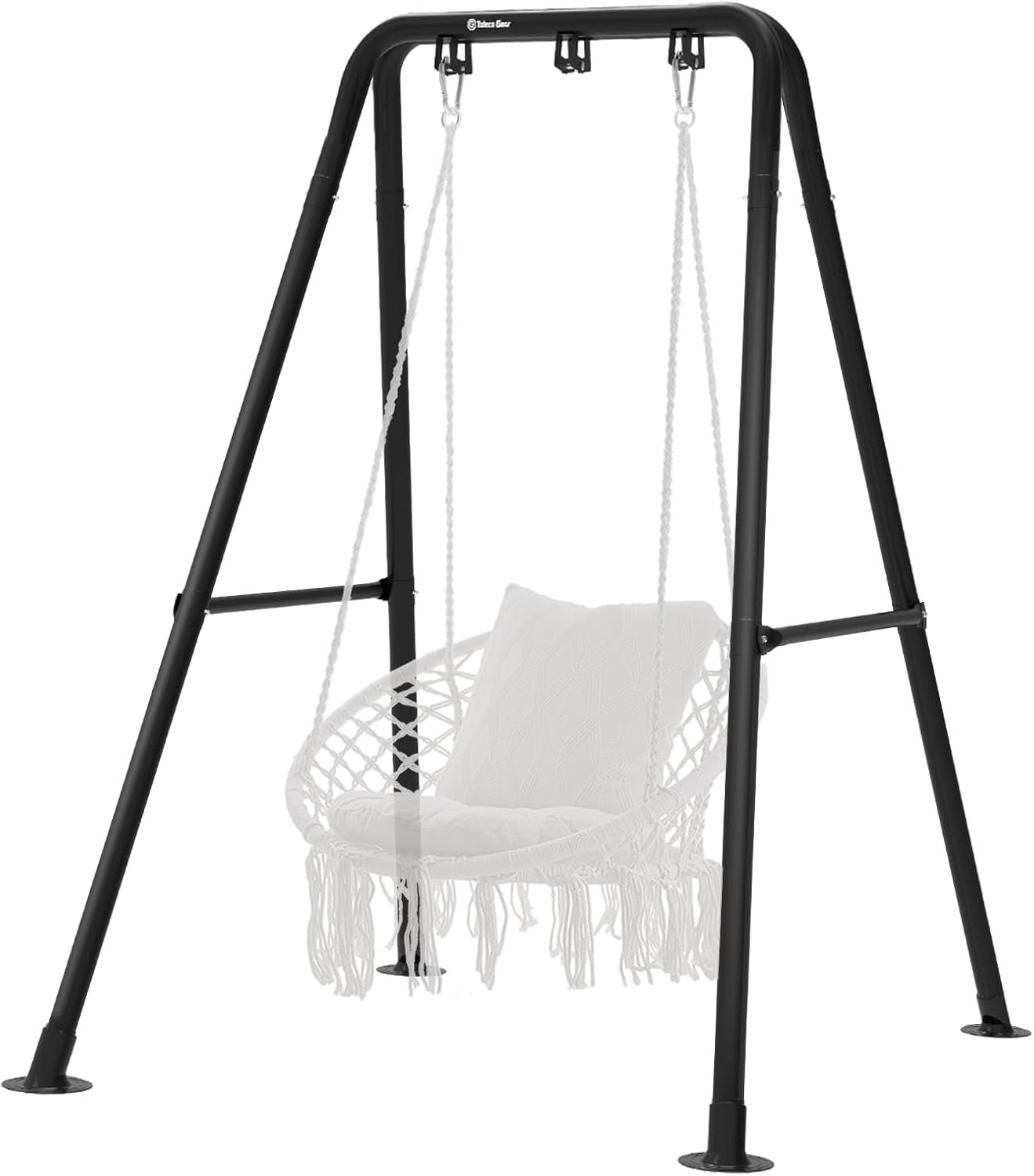 G TALECO GEAR Hammock Chair Stand,Heavy-Duty Steel 300LBS Multi-Use Hammock Stand for Outdoor Indoor, Swing Chair not Include (Black) G TALECO GEAR Hammock Chair Stand,Heavy-Duty Steel 300LBS Multi-Use Hammock Stand for Outdoor Indoor, Swing Chair not Include (Black)