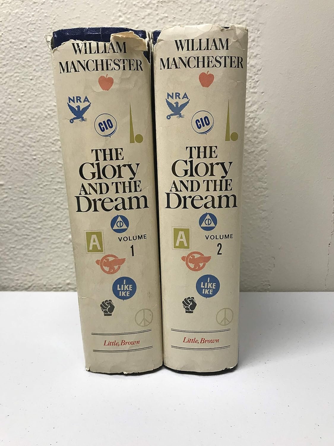 The Glory and the Dream, a Narrative History of America 1932-1972, 2 Volume Set