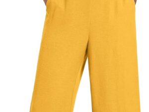Lepunuo 2 Piece Sets for Women Summer Cap Sleeve Crop Top Wide Leg Pants Matching Lounge Set Vacation Beach Travel Outfits
