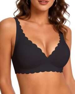 COOL CUTE Jelly Bras for Women Wireless Comfort Bralette